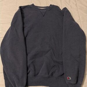 Champion Men's Navy Crewneck